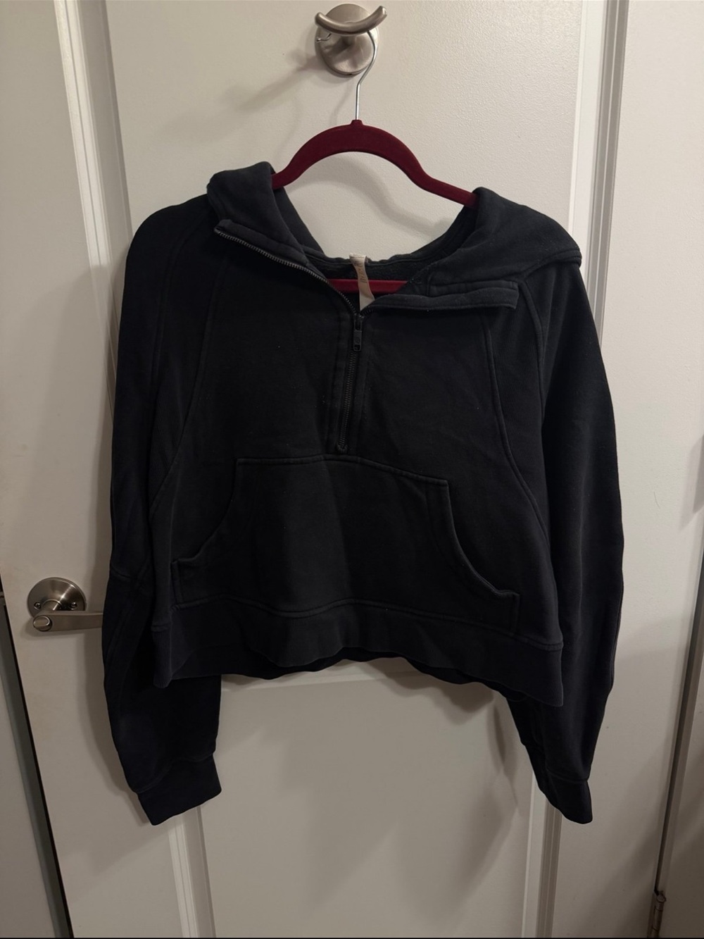 lululemon Scuba Oversized Half-zip hoodie size medium/large black